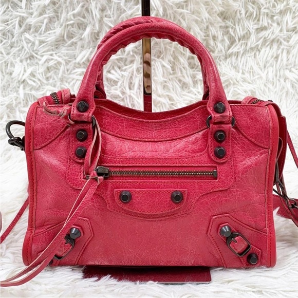 Balenciaga Pink Satchel Bag - Picture 2 of 11